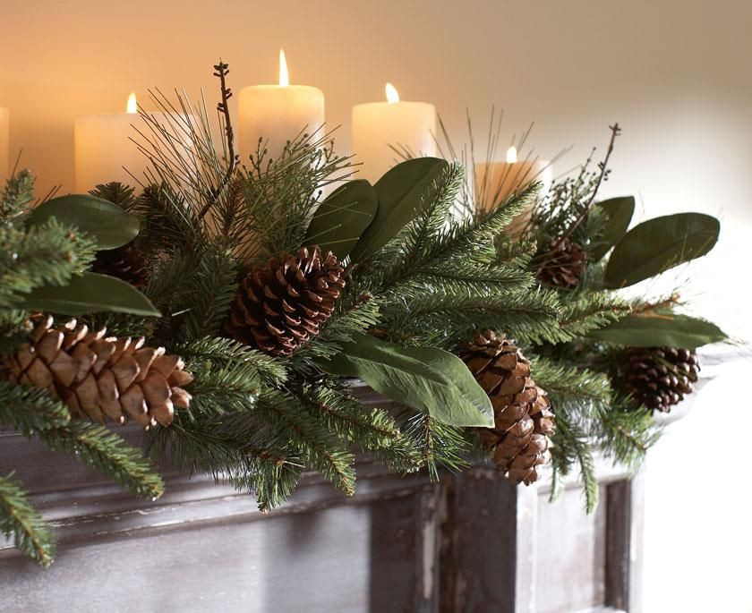 Christmas Swags For Fireplace
 Fireplace Garland For the Home