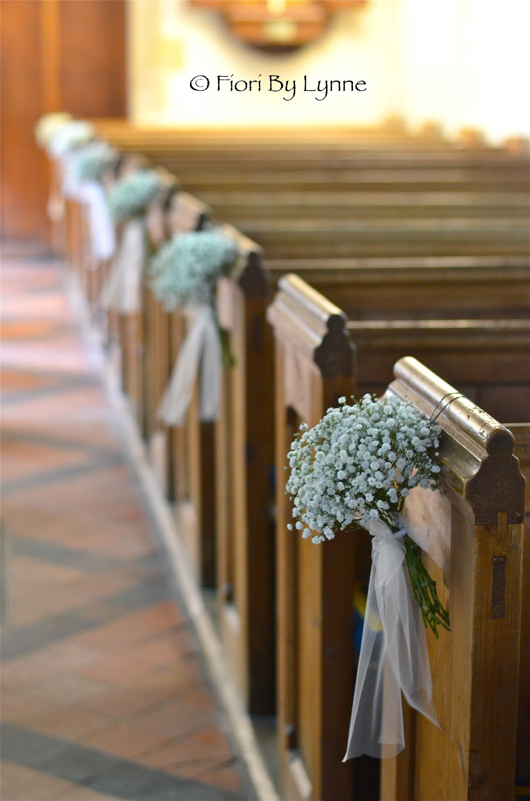 Church Wedding Decorations Ideas Pews
 Wedding Flowers Blog Kirsty"s Vintage Gold Wedding