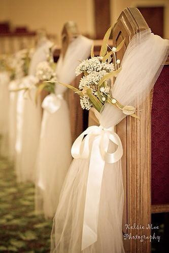 Church Wedding Decorations Ideas Pews
 Getting the WOW factor at your Wedding Design Ideas for