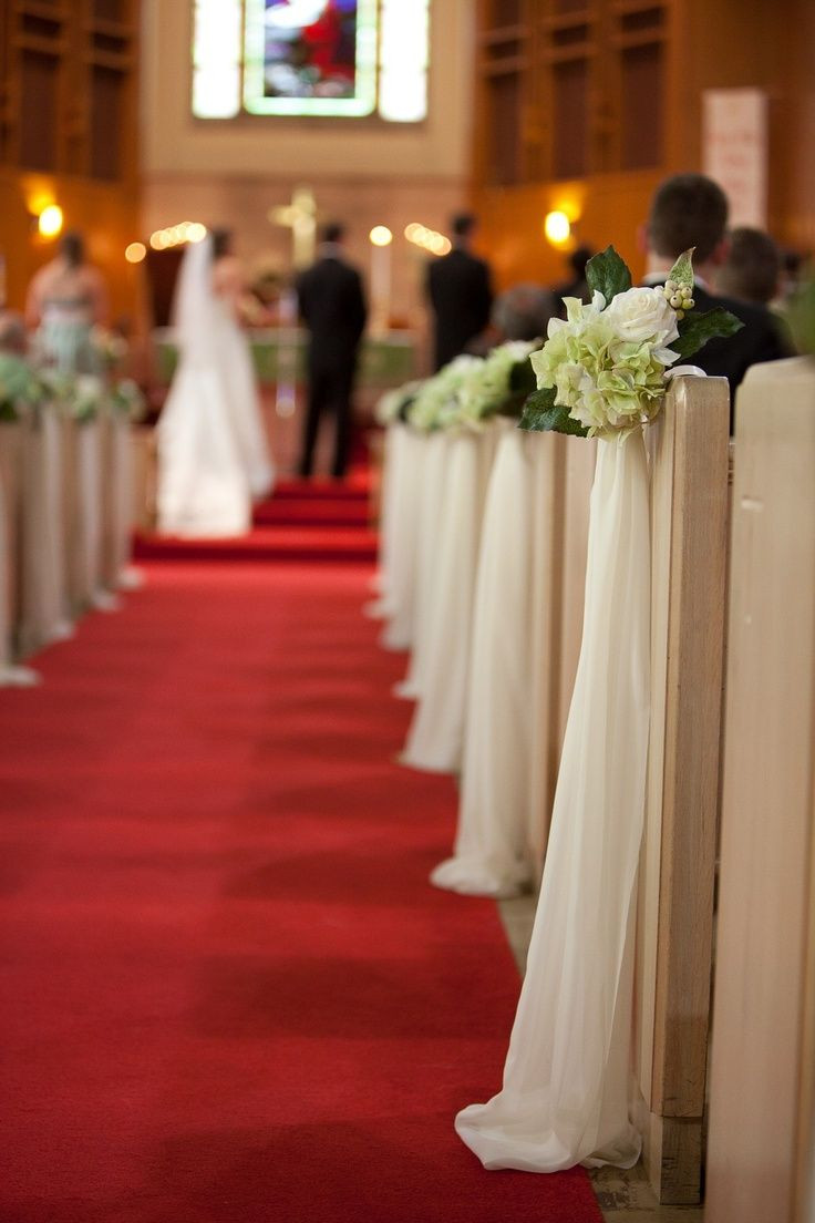 Church Wedding Decorations Ideas Pews
 diy church pew decorations Google Search