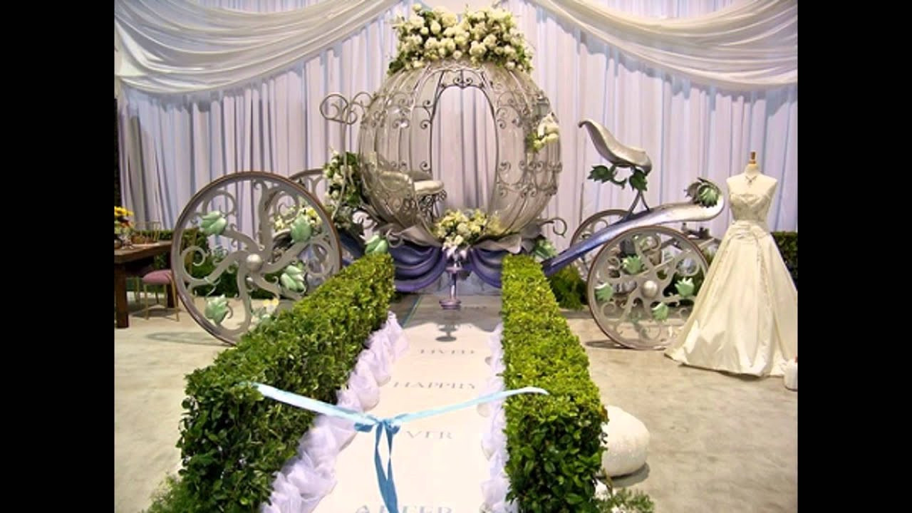 Cinderella Wedding Decorations
 Cinderella wedding ideas