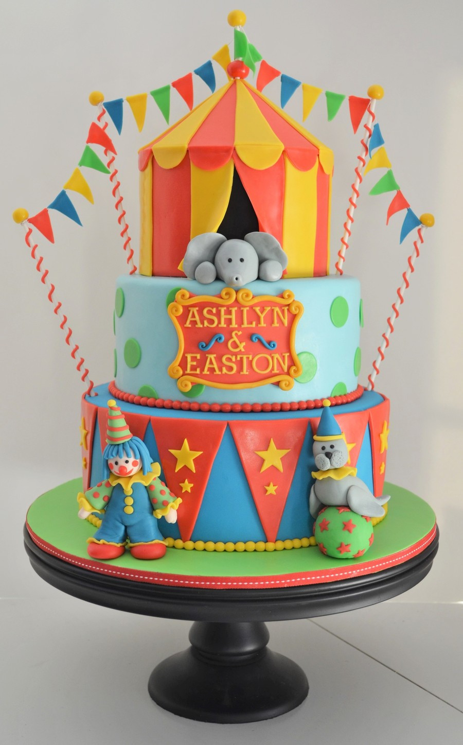 Circus Birthday Cake
 Circus Birthday Cake CakeCentral