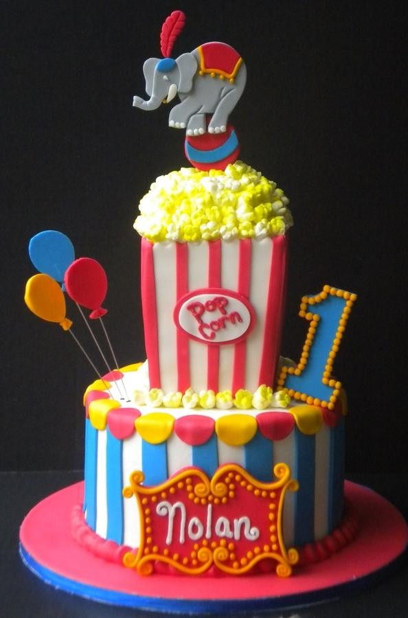 Circus Birthday Cake
 30 Circus Birthday Party Cake Ideas Spaceships and Laser