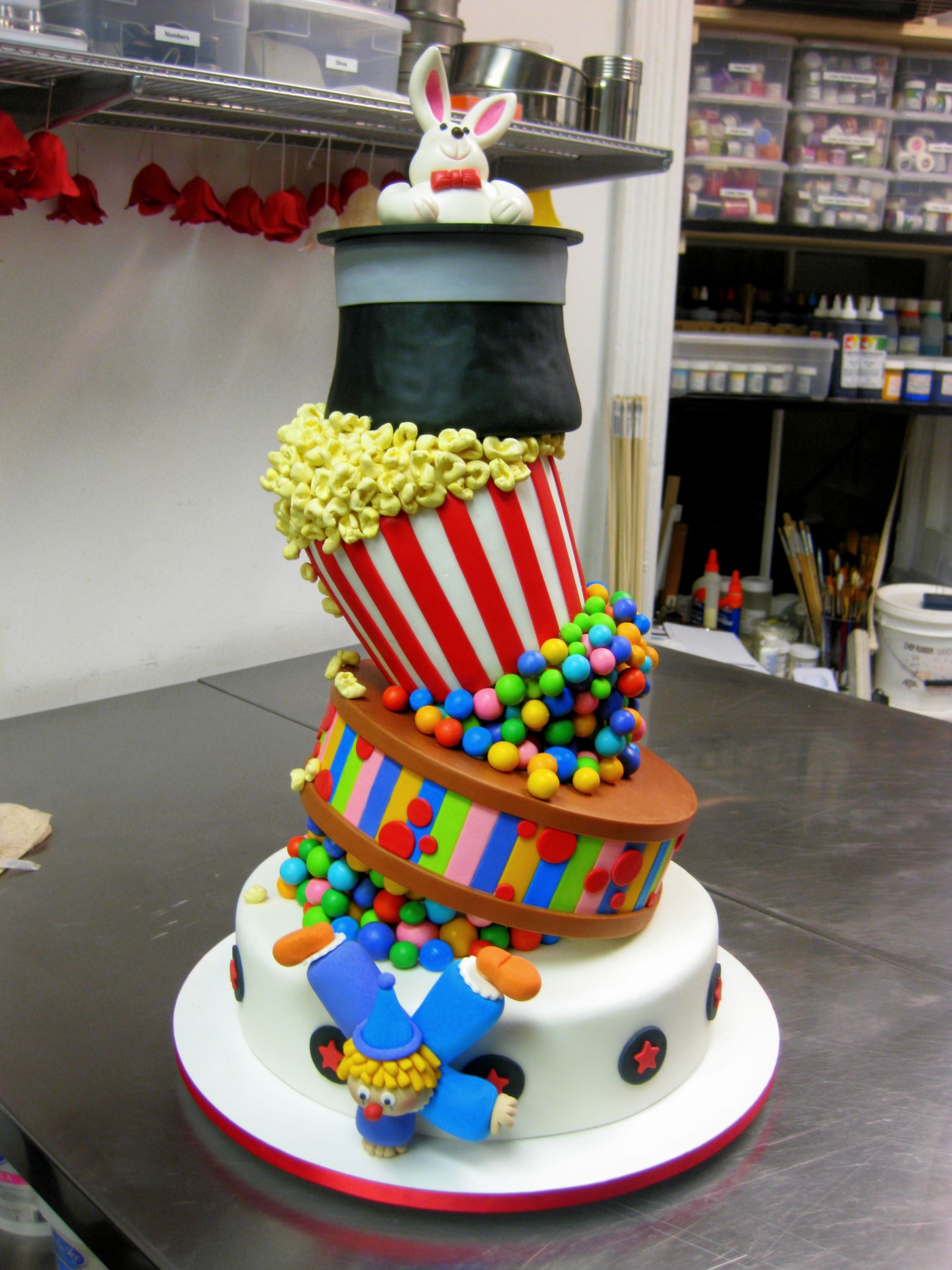 Circus Birthday Cake
 Kid Cakes