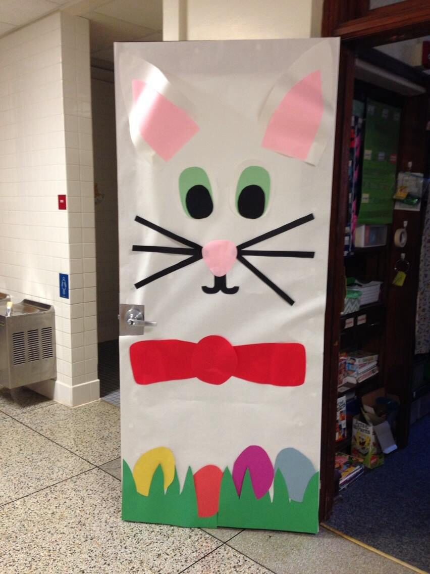 Classroom Easter Party Ideas
 Easter Spring Door Decoration Door decorations