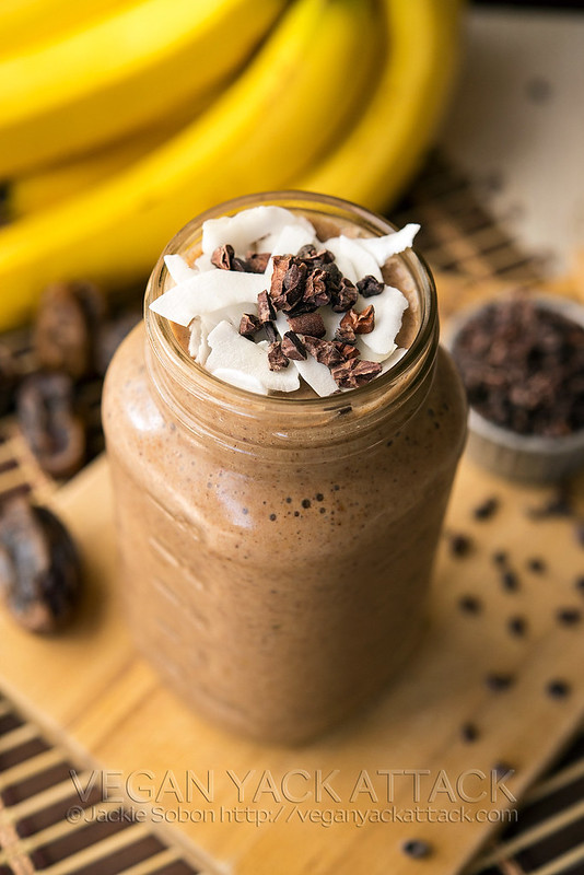 Cocoa Powder Smoothie
 Banana Cacao Recovery Smoothie Vegan Yack Attack