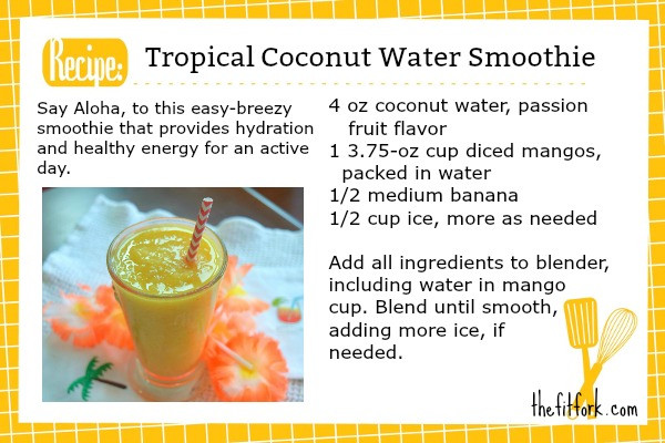 Coconut Water Smoothies Recipe
 Parties Protein Bites Smoothies Easy Snacks & Gifts
