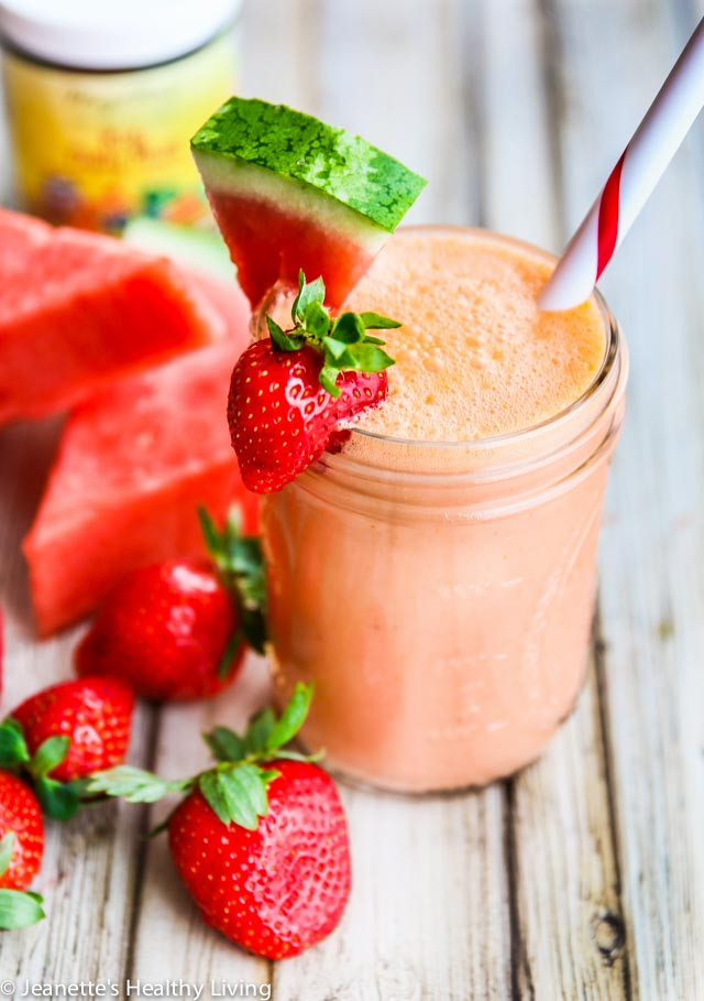 Coconut Water Smoothies Recipe
 Watermelon Strawberry Coconut Water Smoothie Recipe