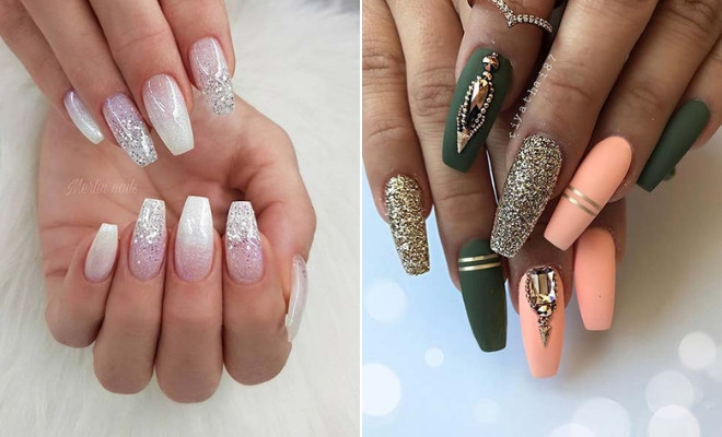 Coffin Nail Styles
 43 Beautiful Nail Art Designs for Coffin Nails
