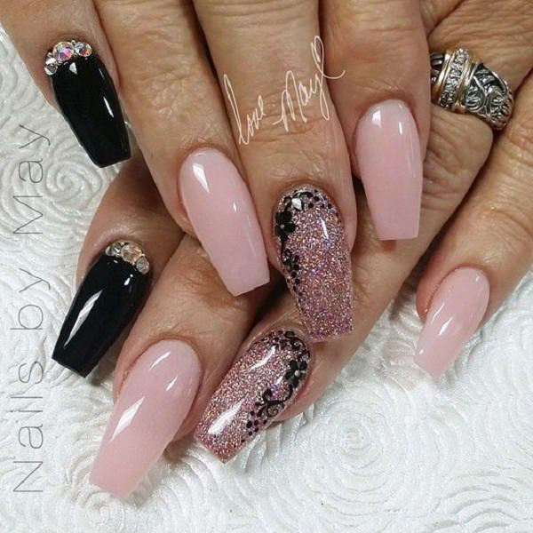 Coffin Nail Styles
 97 Inspiring Coffin Nail Ideas to Try This Year