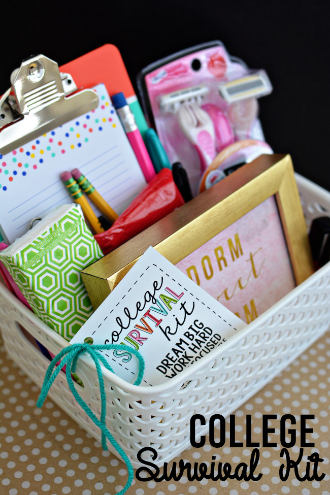 College Graduation Gift Ideas For Girlfriend
 College Survival Kit