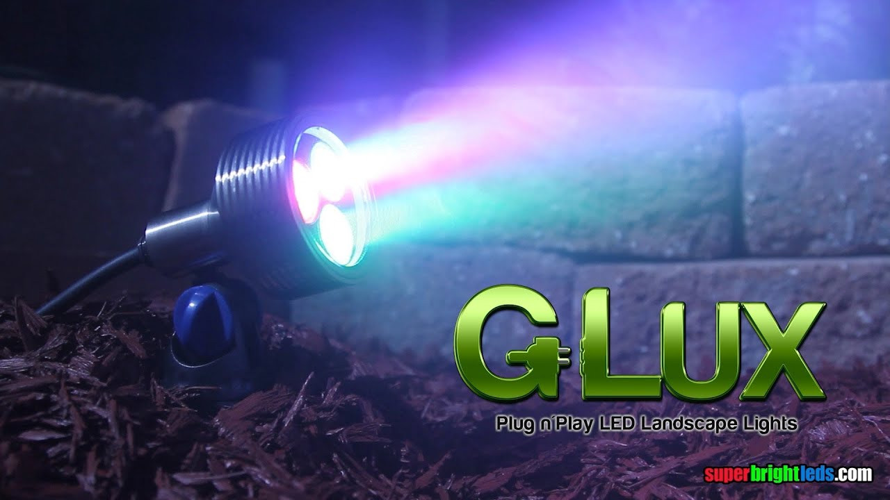 Color Landscape Lights
 Landscaping Color Changing RGB LED Spot Light G LUX series