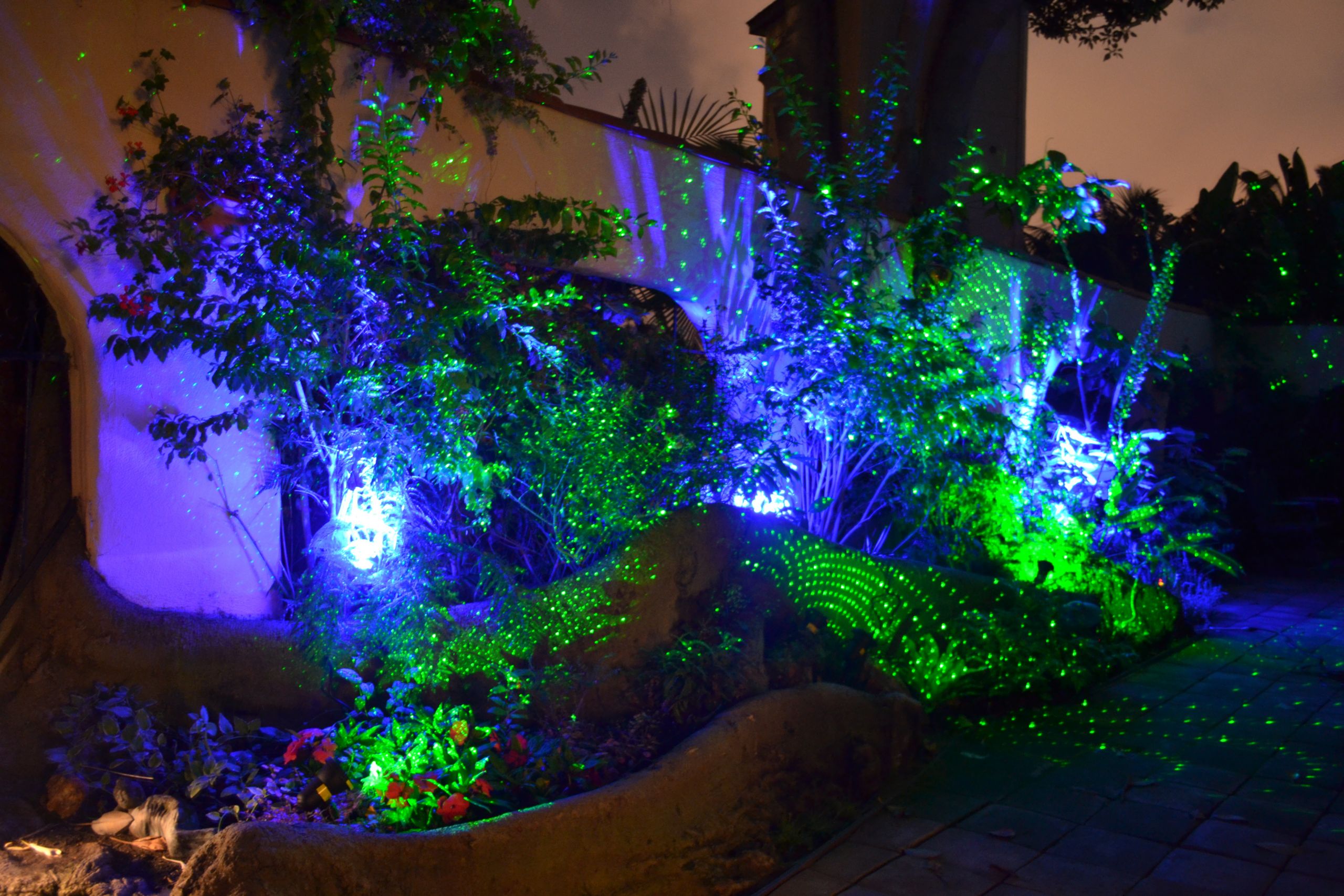 Color Landscape Lights
 BlissLight 18 Color LED Garden Accent Landscape Lights