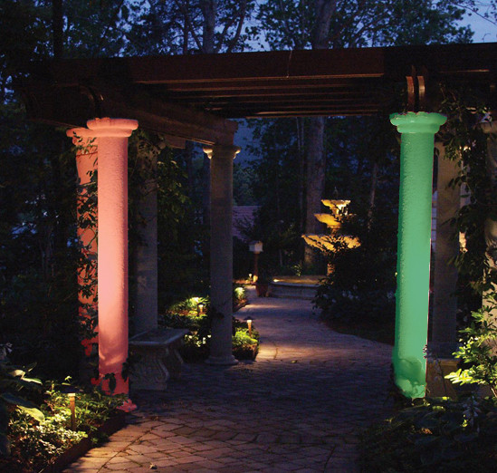 Color Landscape Lights
 Clearwater and Tampa Bay outdoor lighting enlivened for