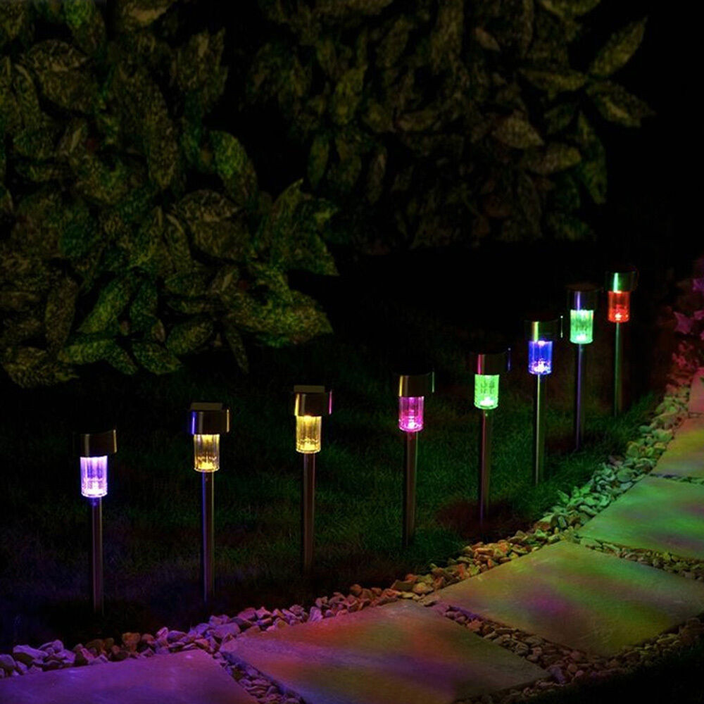 Color Landscape Lights
 Gradual Color Changing LED Lawn Light Lamp Solar Outdoor