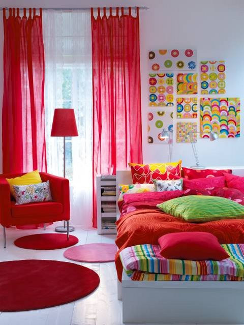 Colorful Bedroom Ideas
 Lush color for your home Interior Decorating Home Design