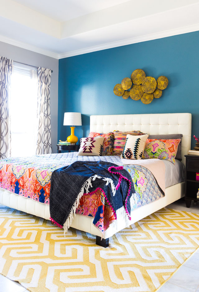 Colorful Bedroom Ideas
 5 Steps to a Colorful Boho Bedroom