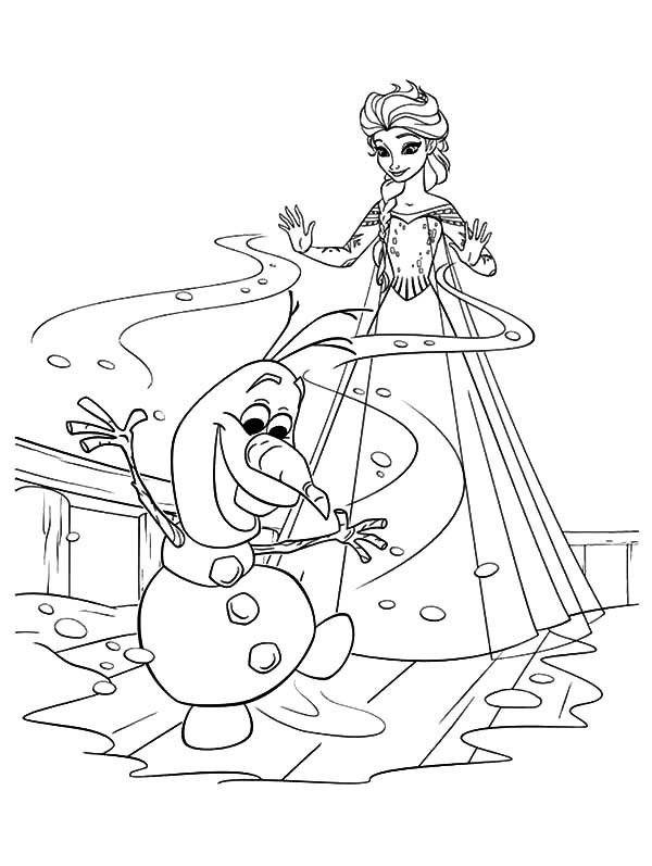 Coloring Pages For Kids Elsa
 Free Printable Elsa Coloring Pages for Kids Best