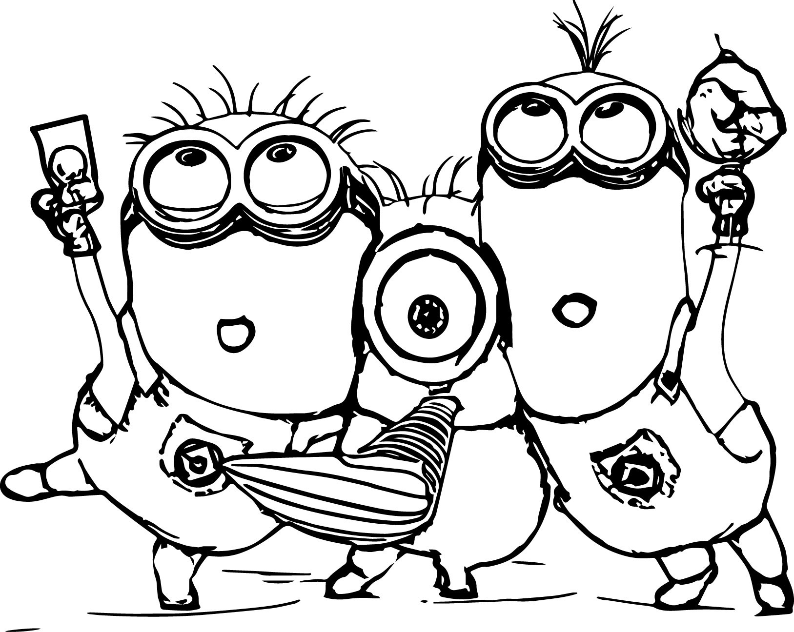 Coloring Pages For Kids Minions
 Minion Coloring Pages Best Coloring Pages For Kids