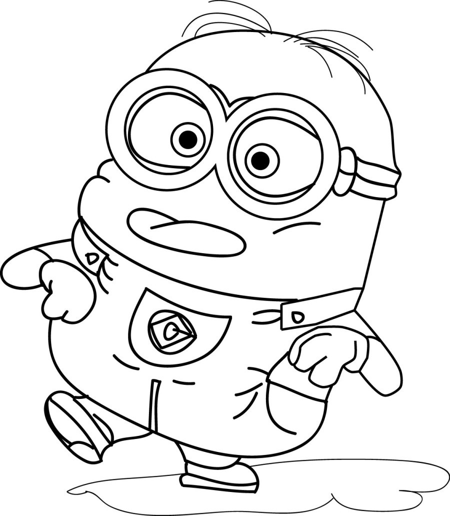 Coloring Pages For Kids Minions
 Minion Coloring Pages Best Coloring Pages For Kids