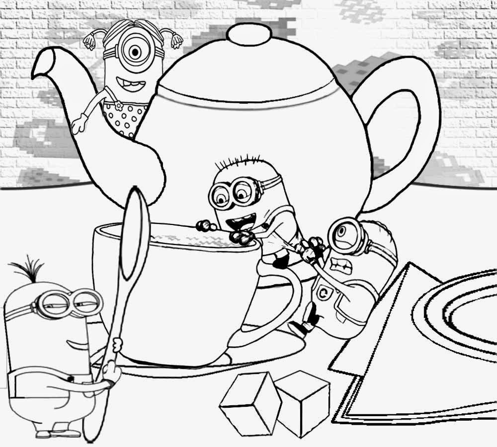 Coloring Pages For Kids Minions
 Free Coloring Pages Printable To Color Kids