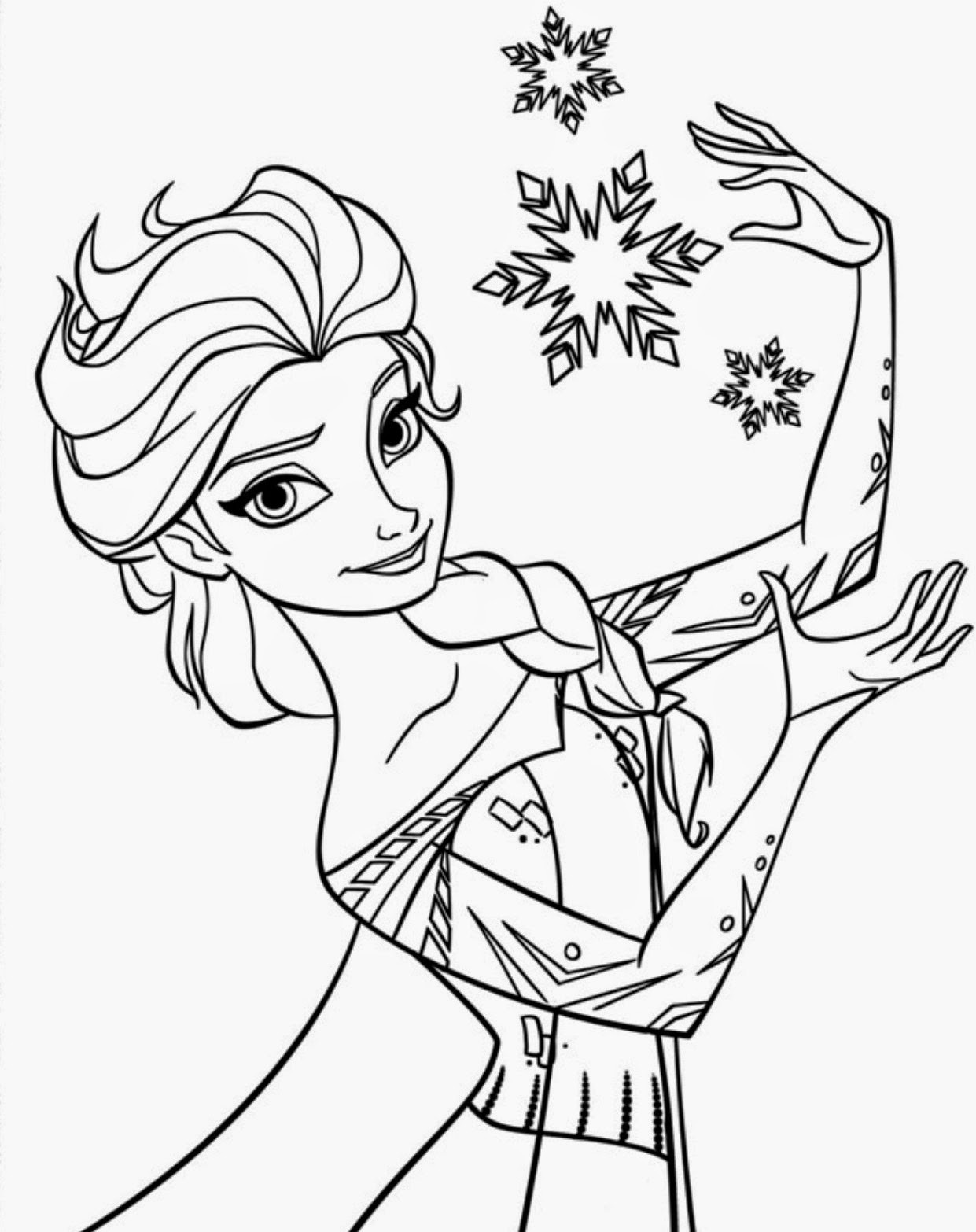 Coloring Pages Printable Disney
 15 Beautiful Disney Frozen Coloring Pages Free Instant