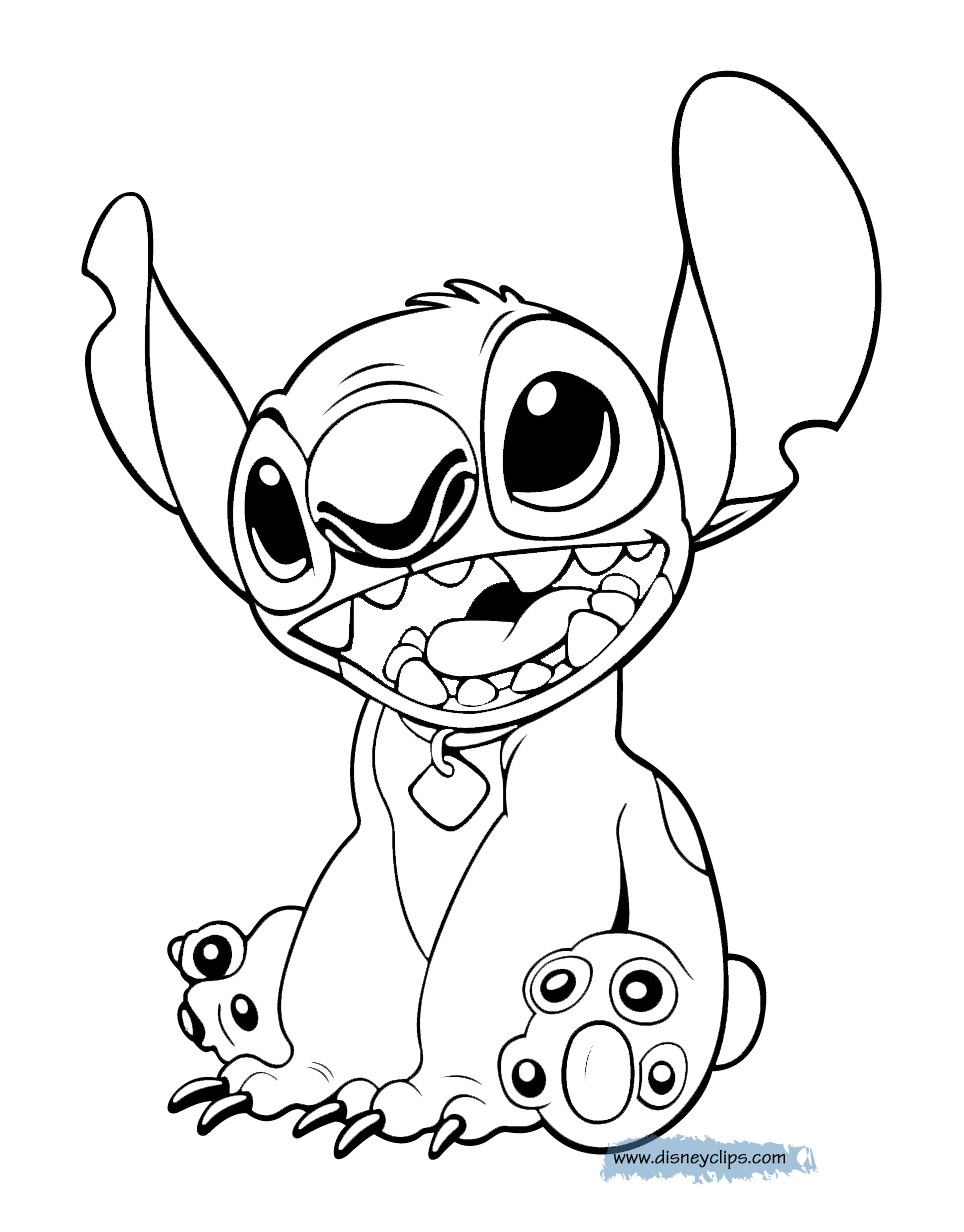 Coloring Pages Printable Disney
 Lilo and Stitch Coloring Pages