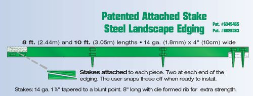Commercial Grade Steel Landscape Edging
 Lawn Edging For The Perfect Landscape