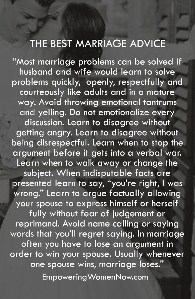 Communication In Marriage Quotes
 The Best Marriage Advice I ve Ever Received