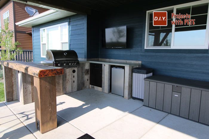 Concrete Outdoor Kitchen
 How to Make Concrete Counters for an Outdoor Kitchen