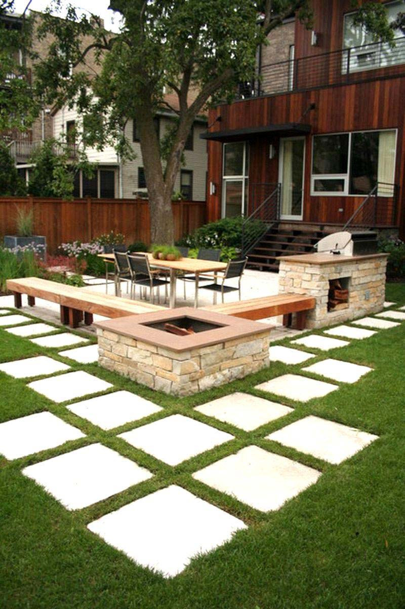 Concrete Patio Landscaping
 Amazing Backyard Landscaping Ideas Quiet Corner