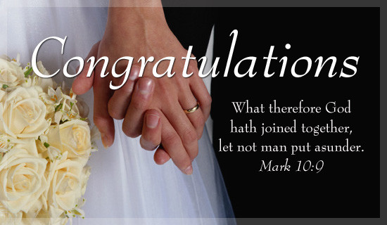 Congrats On Marriage Quotes
 Free Mark 10 9 eCard eMail Free Personalized Wedding