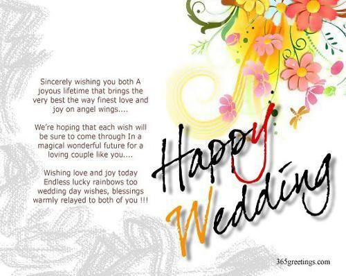 Congrats On Marriage Quotes
 Wedding Wishes And Messages best wish s