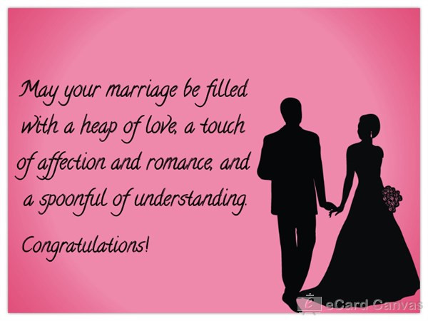 Congrats On Marriage Quotes
 Congratulations Your Marriage Quotes QuotesGram