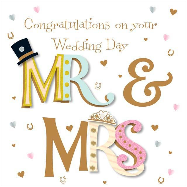 Congratulation On Marriage Quotes
 Congrats Your Wedding Day