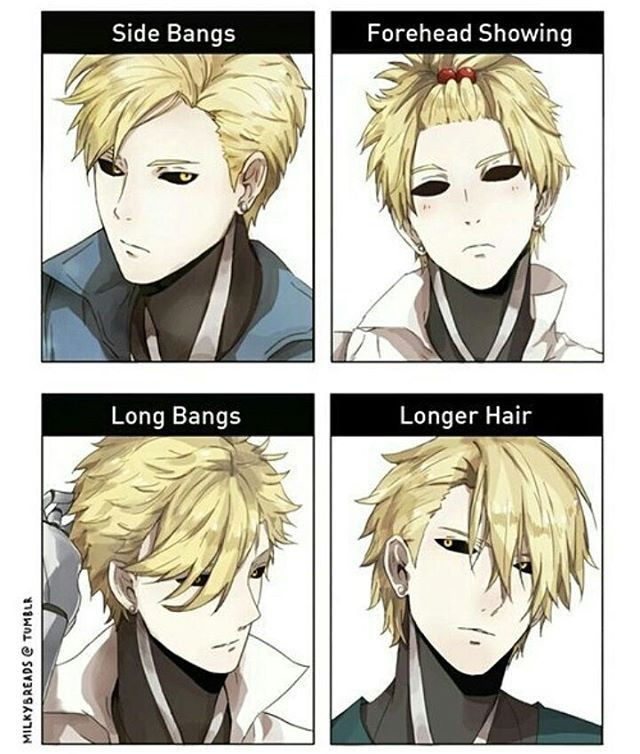 Cool Anime Hairstyles
 