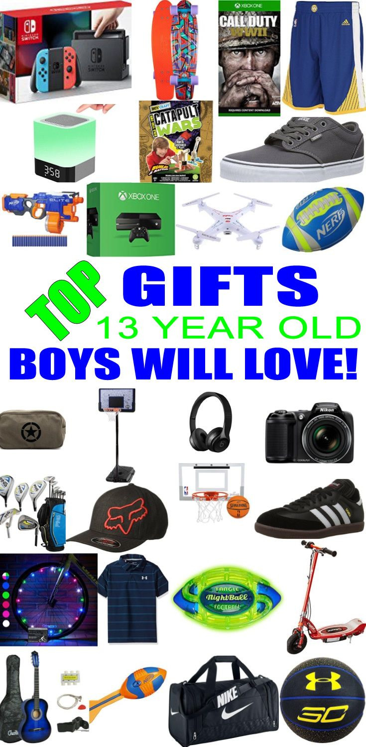 Cool Birthday Gifts For Boys
 Best Gifts for 13 Year Old Boys