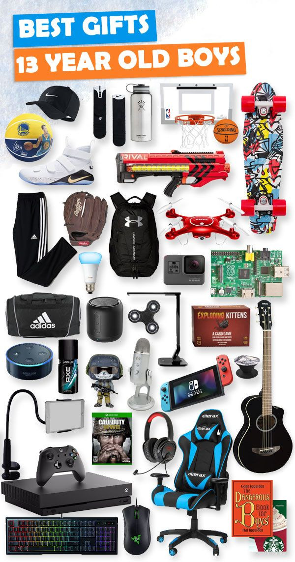 Cool Birthday Gifts For Boys
 Top Gifts for 13 Year Old Boys [UPDATED LIST]
