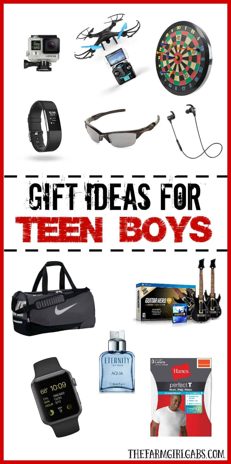 Cool Gift Ideas For Teen Boys
 Gift Ideas For Teen Boys The Farm Girl Gabs