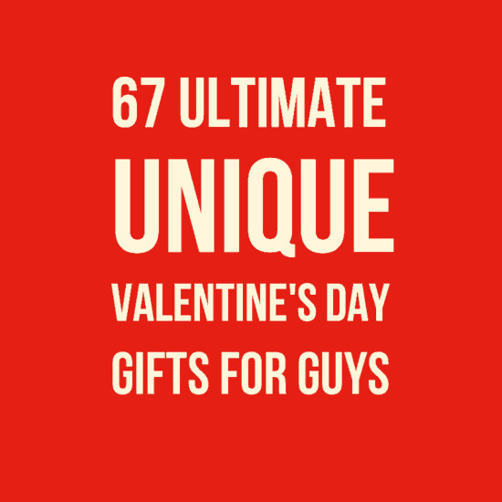 Cool Valentine Gift Ideas For Men
 Valentines Day Gifts for Guys Under $30