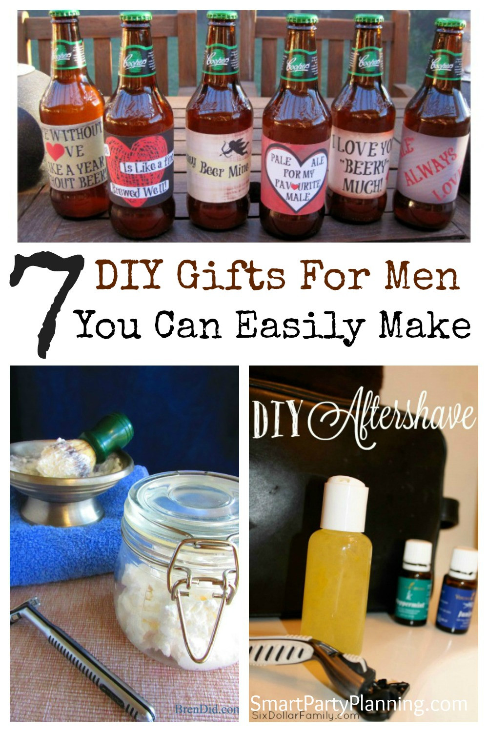 Cool Valentine Gift Ideas For Men
 7 DIY Gifts For Men You Can Easily Make