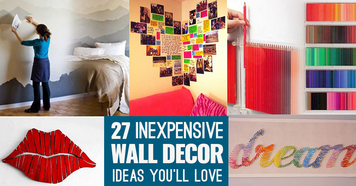 Cool Wall Art For Bedroom
 Cool Cheap but Cool DIY Wall Art Ideas for Your Walls