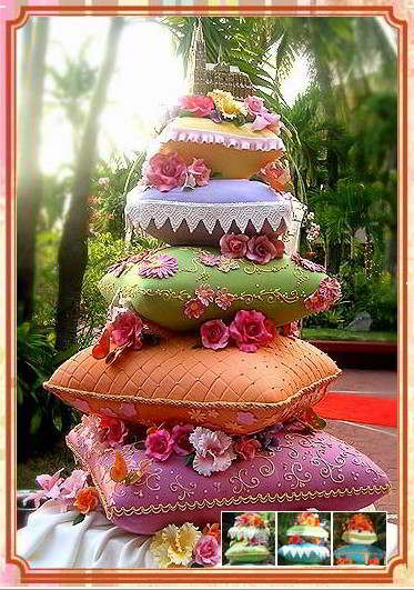 Cool Wedding Cakes
 Aleda Costa Unique Wedding Cakes