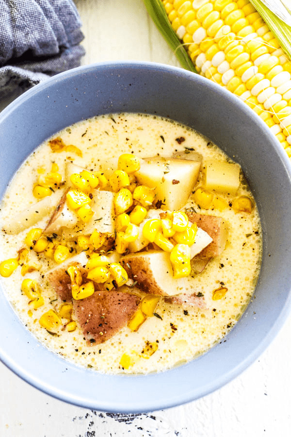 Corn Chowder Recipe Slow Cooker
 Slow Cooker Potato & Corn Chowder A Dash of Sanity