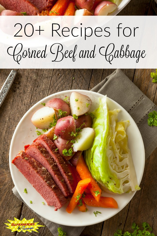 Corned Beef And Cabbage Recipe Oven
 20 Recipes for Corned Beef and Cabbage