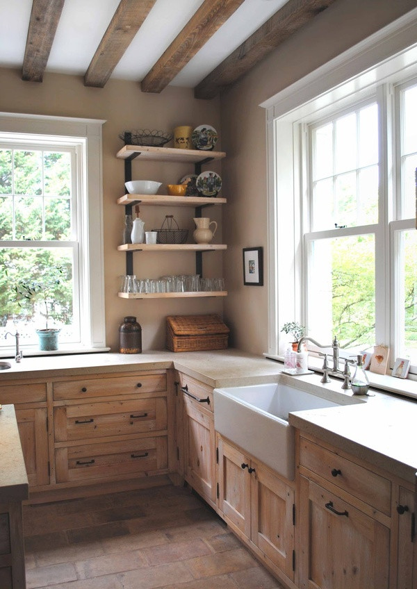 Country Kitchen Design Ideas
 natural modern interiors Country Style Home Kitchen