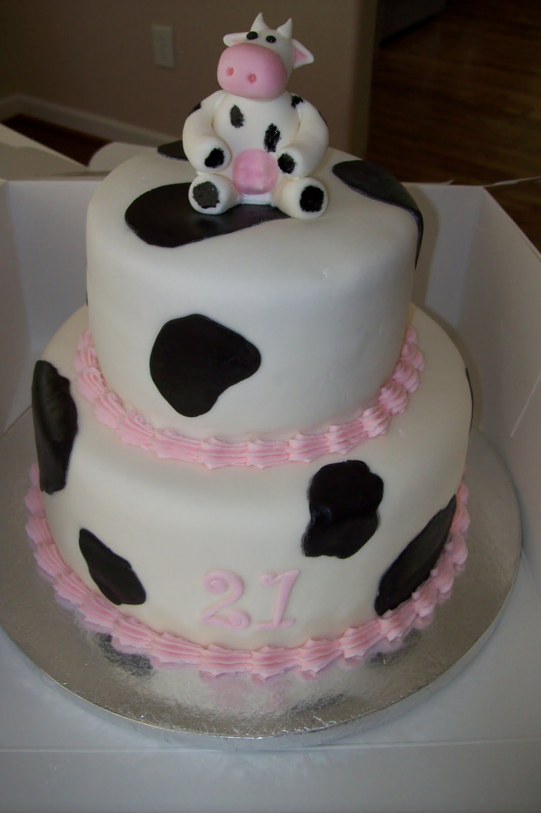 Cow Birthday Cake
 Cow Cakes – Decoration Ideas