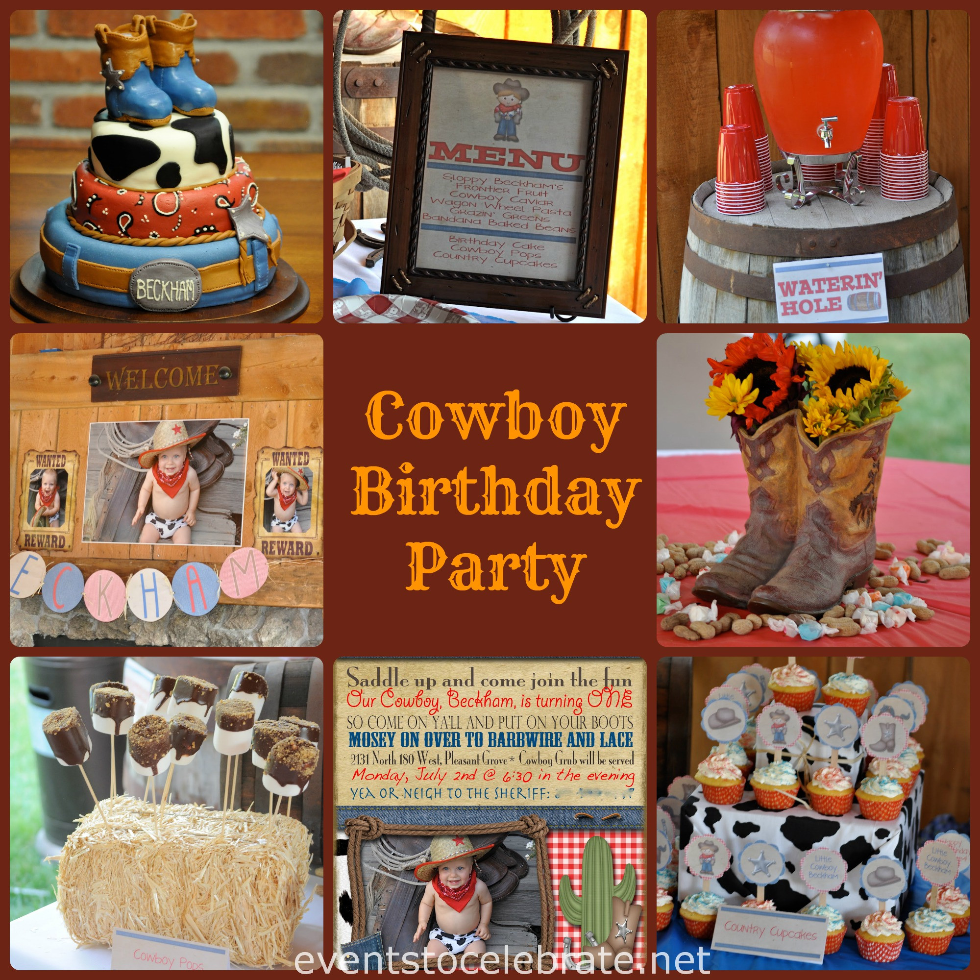 Cowboy Birthday Decorations
 cowboy party decorations Archives events to CELEBRATE