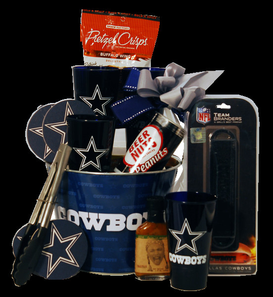 Cowboys Gift Ideas
 Dallas Cowboys Tailgating Gift Basket You will score a