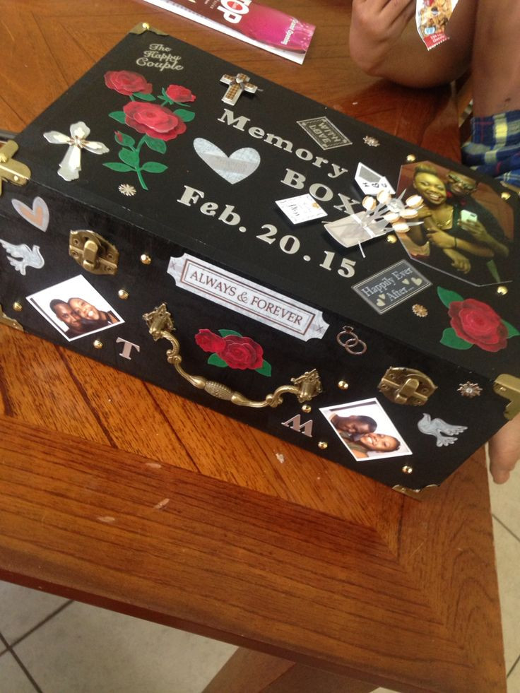 Crafty Gift Ideas For Boyfriend
 Memory Box Boyfriend going to college Gift for boyfriend